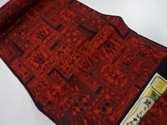 アンティーク　ウール　着尺反物